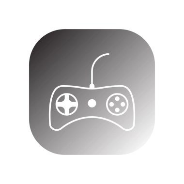 oyun simgesi vektör şablonu çizim logosu tasarımı