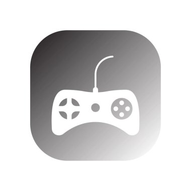 oyun simgesi vektör şablonu çizim logosu tasarımı