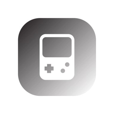 Gameboy simgesi vektör örnekleme logo tasarımı