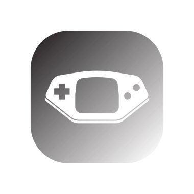 Gameboy simgesi vektör örnekleme logo tasarımı