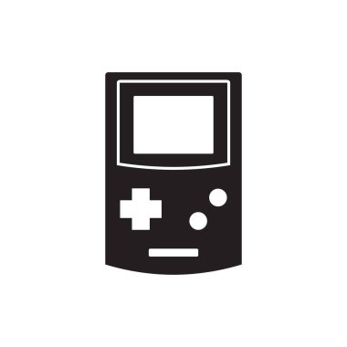 Gameboy simgesi vektör örnekleme logo tasarımı