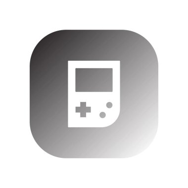 Gameboy simgesi vektör örnekleme logo tasarımı