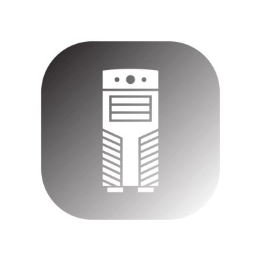 pc durum simgesi vektör şablon logo tasarımı