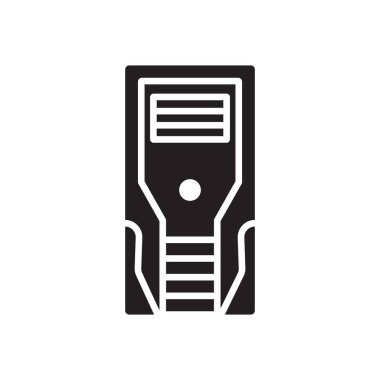 pc durum simgesi vektör şablon logo tasarımı