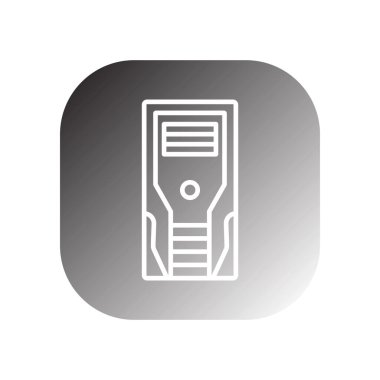 pc durum simgesi vektör şablon logo tasarımı