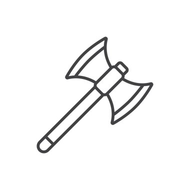 Balta simgesi vektör şablonu çizim logosu tasarımı