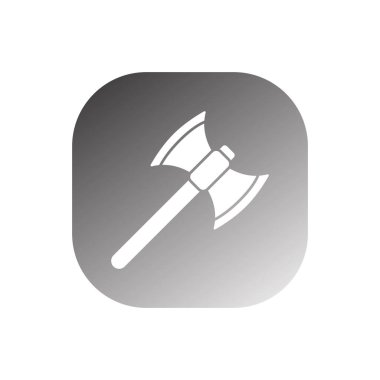 Balta simgesi vektör şablonu çizim logosu tasarımı