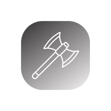 Balta simgesi vektör şablonu çizim logosu tasarımı