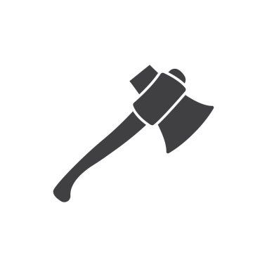 Balta simgesi vektör şablonu çizim logosu tasarımı