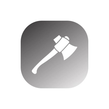 Balta simgesi vektör şablonu çizim logosu tasarımı