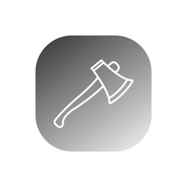 Balta simgesi vektör şablonu çizim logosu tasarımı