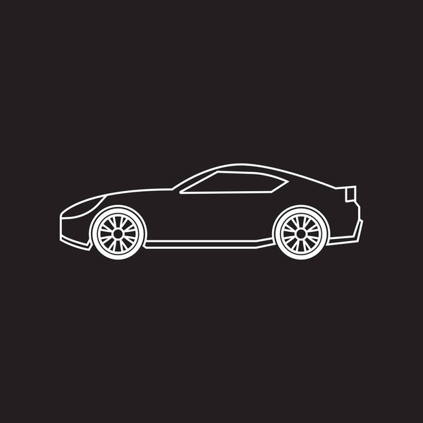 car icon vector template illustration logo design