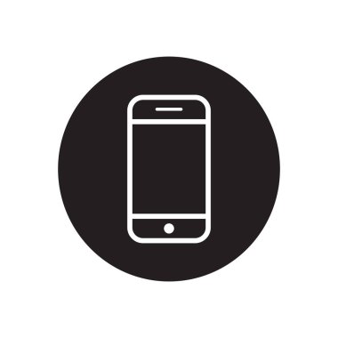 cep telefonu simge vektör şablonu logo tasarımı