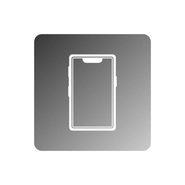 cep telefonu simge vektör şablonu logo tasarımı