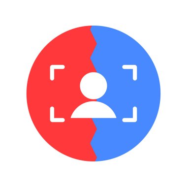 kimlik simgesi vektör şablonu çizim logosu tasarımı