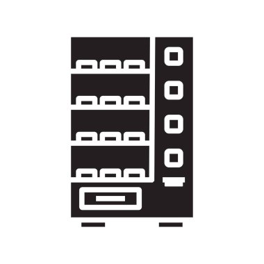 otomat simgesi vektör örnekleme logo tasarımı