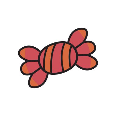 simge şeker vektör şablonu illüstrasyon logo tasarımı