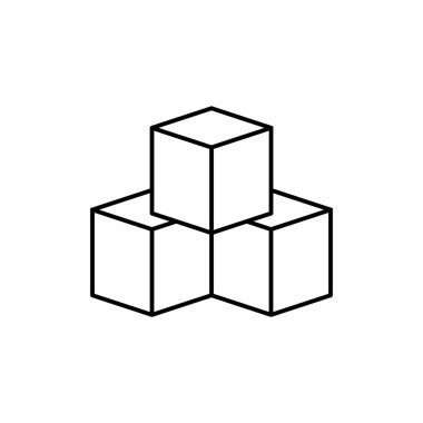 simge şeker vektör şablonu illüstrasyon logo tasarımı