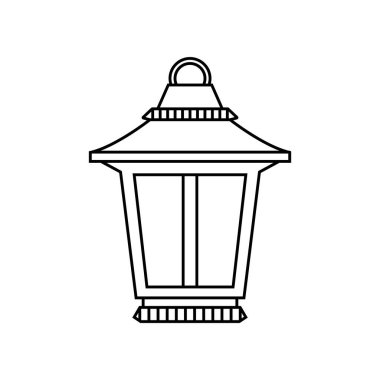 fener ikonu vektör şablonu illüstrasyon logo tasarımı