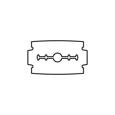jilet simgesi vektör çizim logosu tasarımı