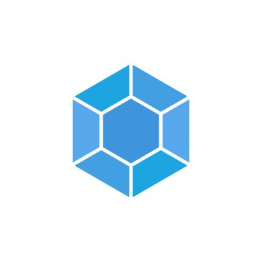 Elmas simgesi vektör şablonu illüstrasyon logo tasarımı