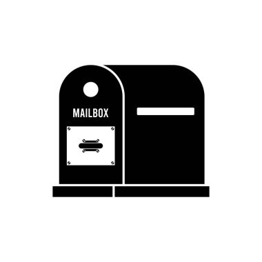 posta kutusu simgesi vektör şablonu logo tasarımı