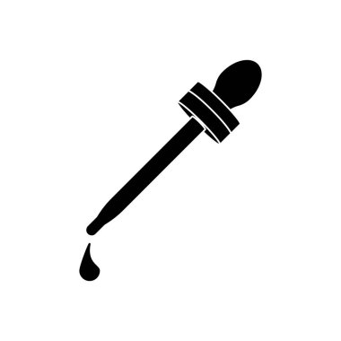 Göz damlası ikon vektör şablonu çizim logosu tasarımı