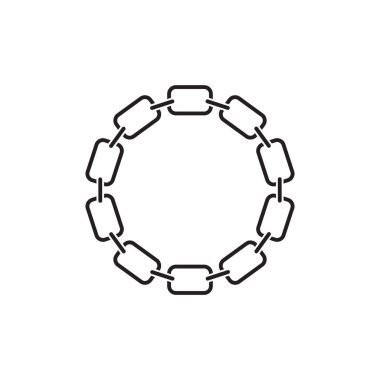 chain icon vector template illustration logo design