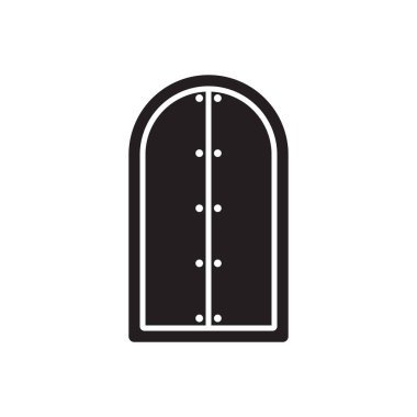 pencere simgesi vektör şablonu çizim logosu tasarımı