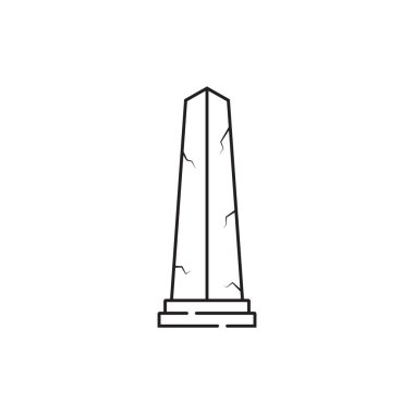 Bir mezar taşının minimalist çizimi, ölümü, yasını ve anıları simgeliyor.