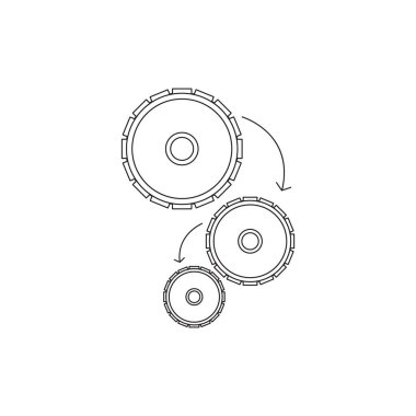 veri akışı simgesi vektör şablon logo tasarımı