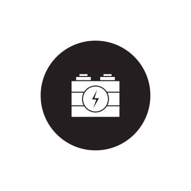 elektrik simgesi vektör şablonu illüstrasyon logo tasarımı