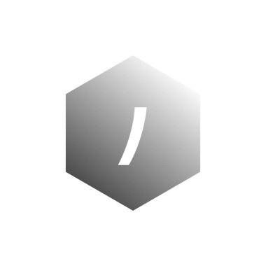 virgül sembolü vektör şablonu logo tasarımı