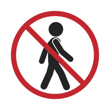 İzole edilmiş işaret 