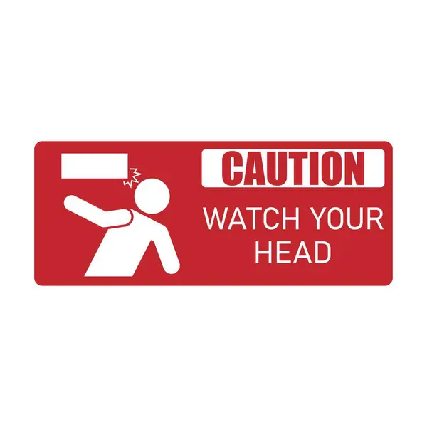 Yazdırılabilir siyah güvenlik levhası kafanıza dikkat edin, düşük tavan uyarısı, baş eğdirme talimatı, resim çizen adamla baş aşağı yürüme tehlikesi