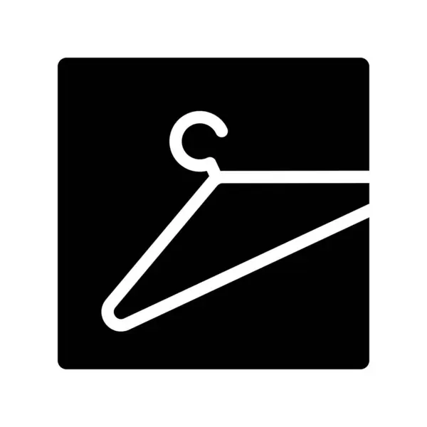 Moda mağazası ana hatları sembolü, düz gömlekli elbise askısı vektör simgesi beyaz arkaplanda izole edilmiş, dolap montaj odası simgesi