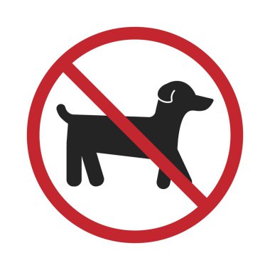 İzole edilmiş evcil hayvan işaretlerine izin verilmiyor. Hayvanlara izin verilmiyor. Piktogram siyah kedi Dan köpeğinin kırmızı çemberin üzerini çizmesi yasaktır.