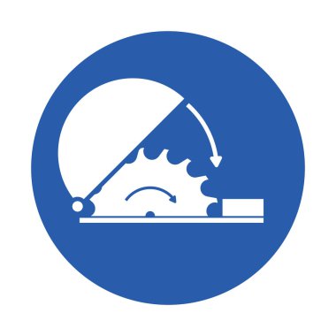 İzole edilmiş içki yasağı uyarısı keskin dönüş bıçağı, endüstriyel makine güvenlik işareti 