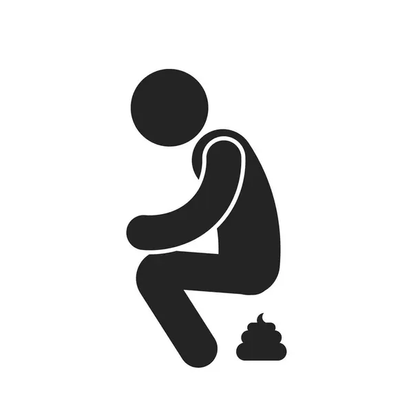 Isolated pictogram sign do not pooing, poop, for do not shit on public area