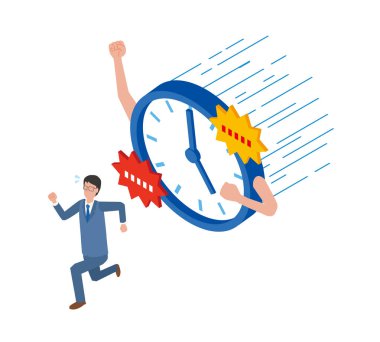 Zamana sıkışan adam