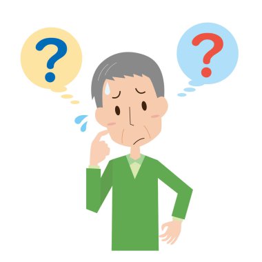 Unutkanlığı hatırlayamayan bir büyükbabanın resmi.