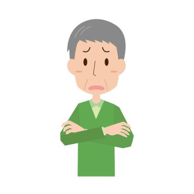 Komuta sizde kollarını katlama