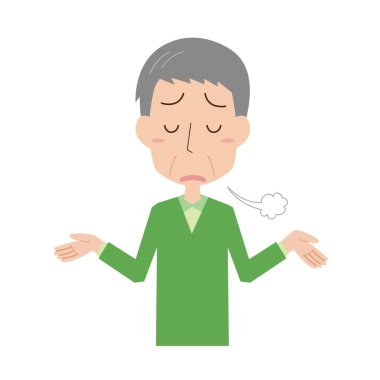 Son sınıf öğrencisi endişeli ve iç çekiyor.