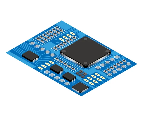 Yarı iletken elektronik devre resim çizimi