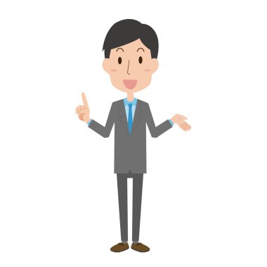 Açıklayan ve açıklayan adam