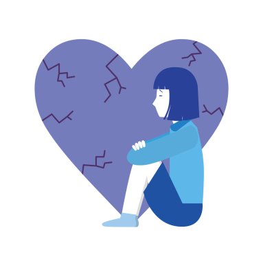 Kalbi kırık bir adam.