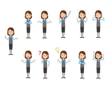 Genç bayan katibin ifadesi.