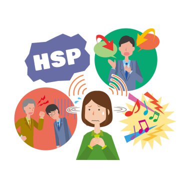 Çevredeki uyarıcılara duyarlı HSP mizaçlı kadınlar