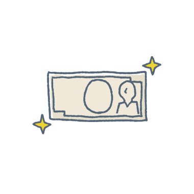 Banknotların el yazısıyla çizimi