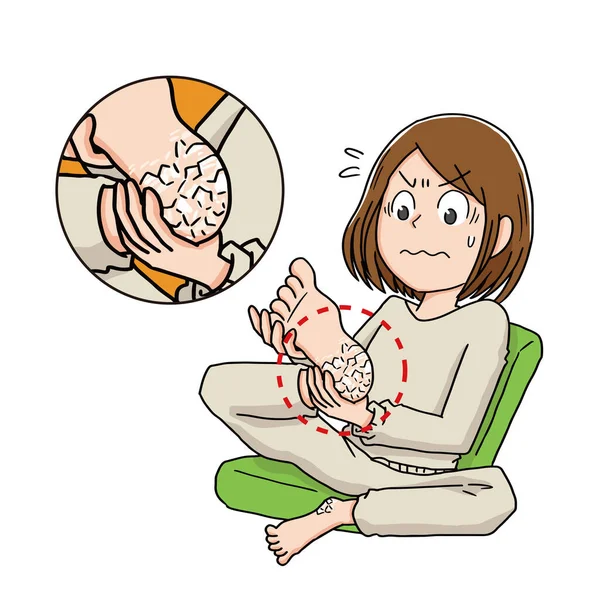 Kaba topuklu bir kadının tasviri